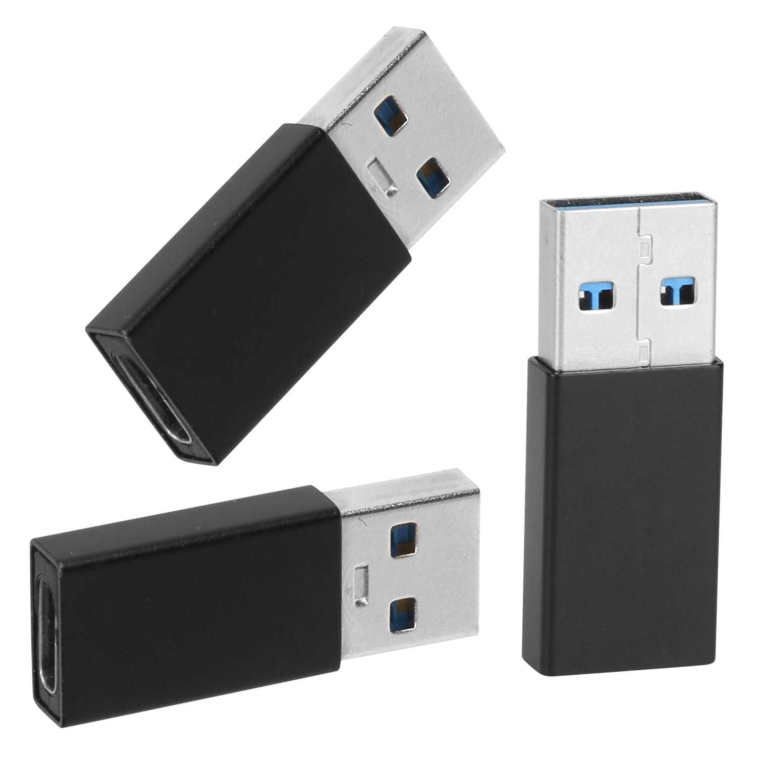 3-Packs: USB Type-C Male to USB A 3.0 OTG Male Port Converter Outlet Footlocker Finishline