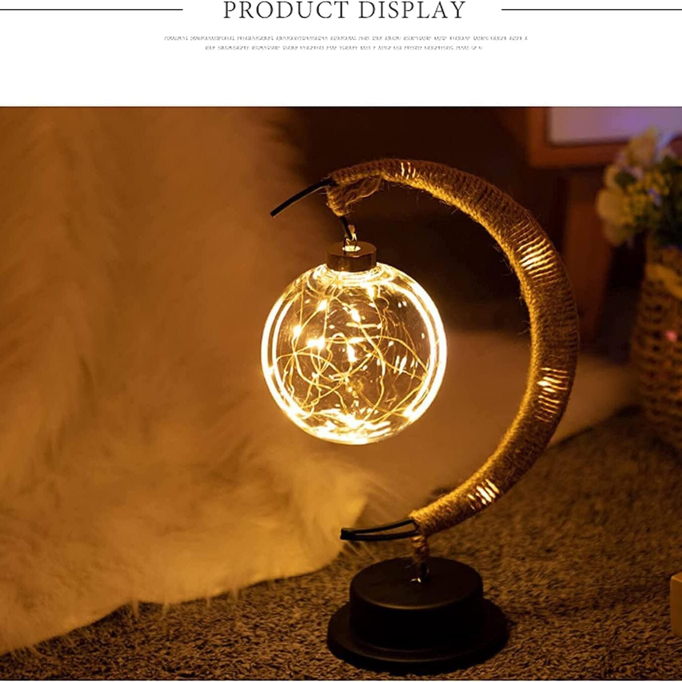 LED Ball Lamp Wrought Iron Moon Lamp 2025 New For Sale