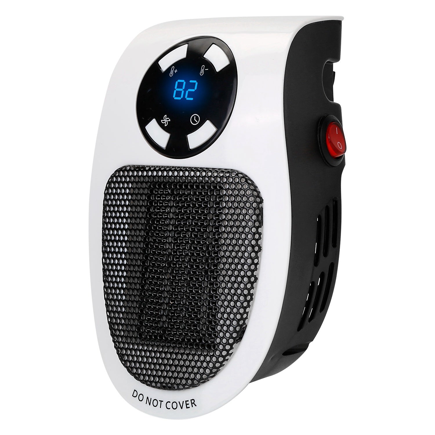 500W Portable Heater Fan Wall Outlet with Remote Control Free Shipping Low Cost