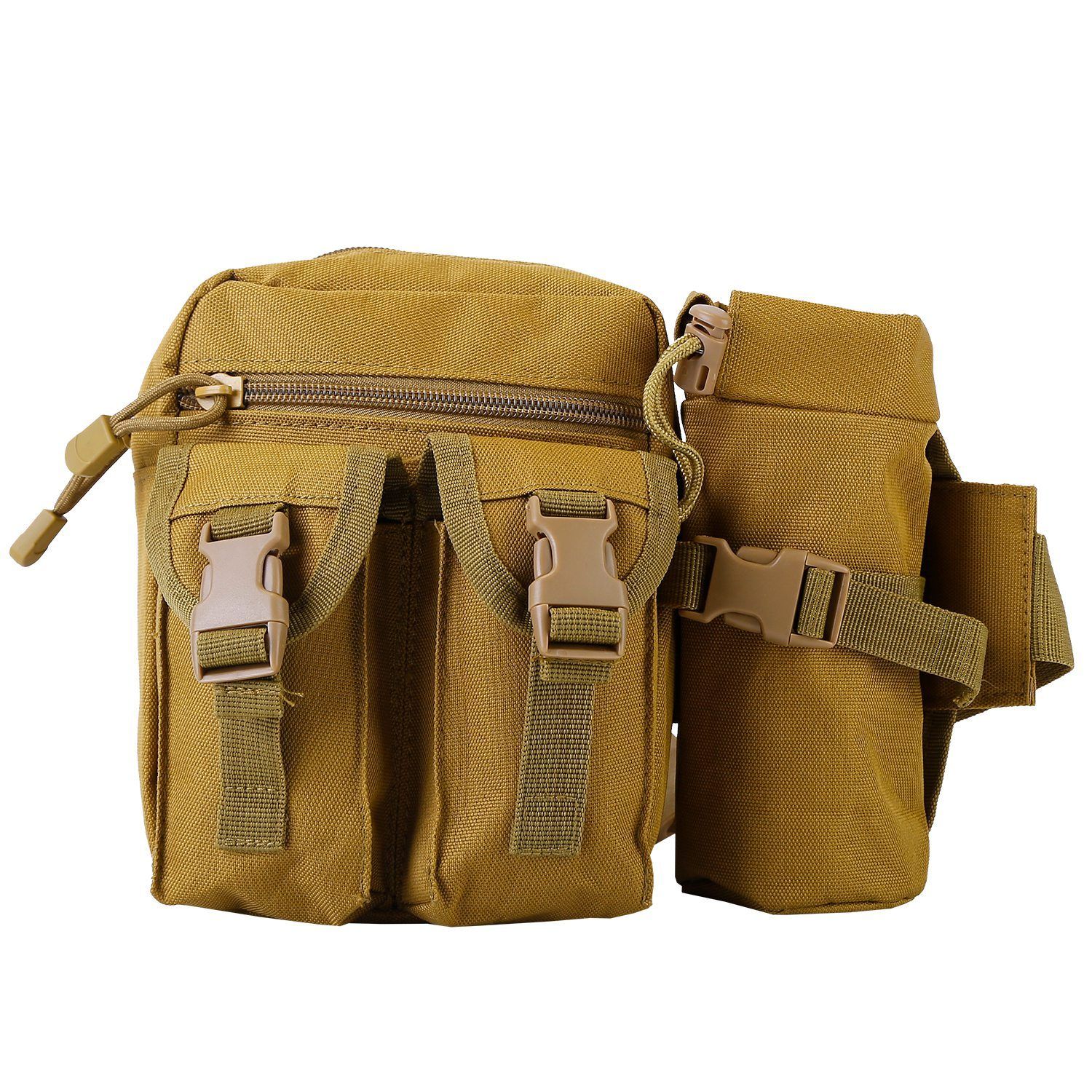 Tactical Waist Bag Utility Pouch Belt Bag with Water Bottle Pouch Cheapest