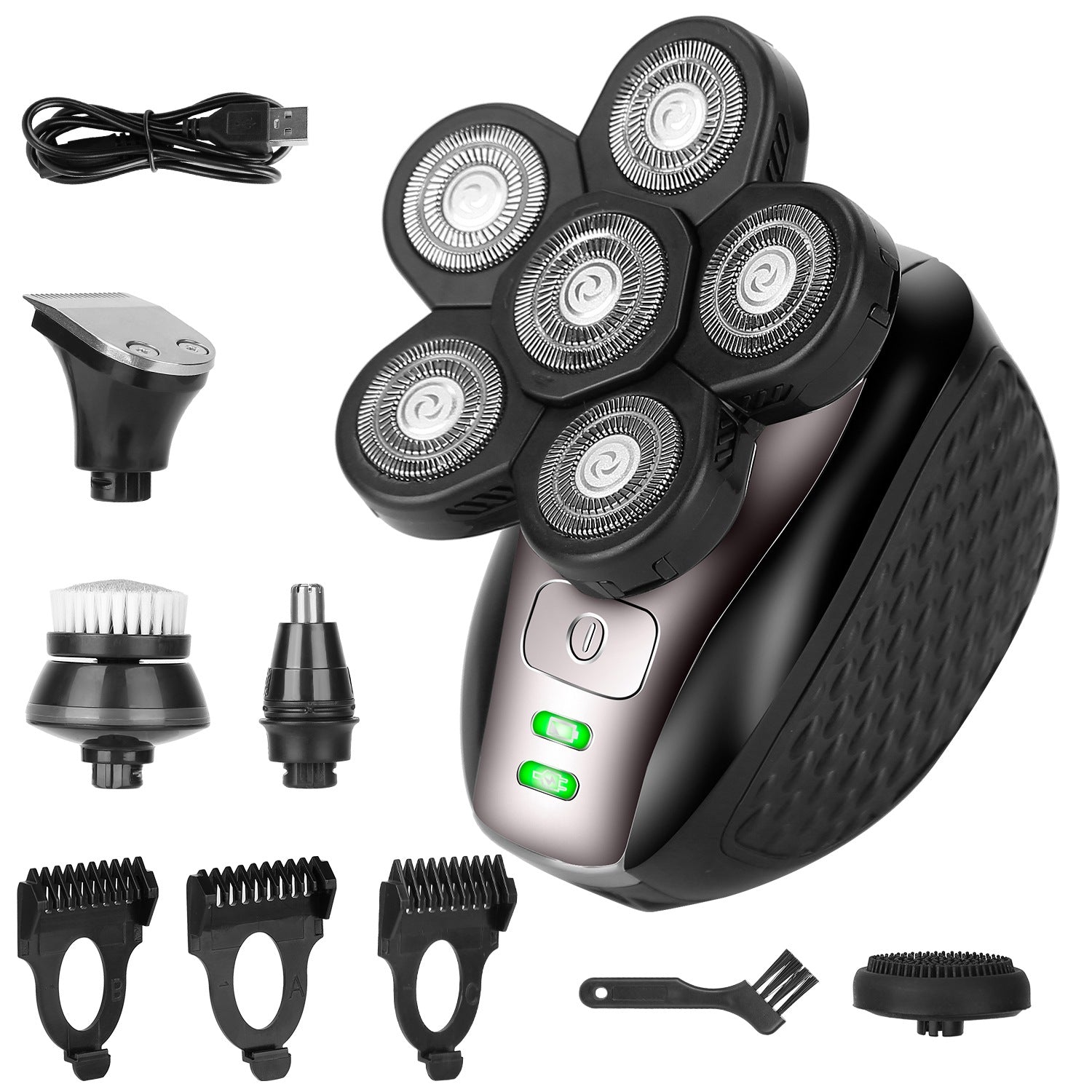 5-in-1 Electric Razor For Bald Men Discount Collections