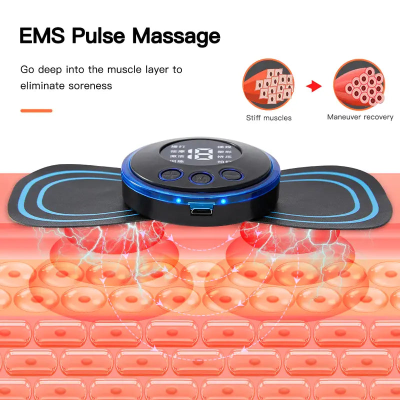 Electric Neck Massage EMS Cervical Vertebra Massage Patch Best Deals