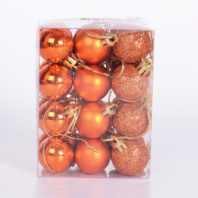 24-Pieces: Sparkling Christmas Balls Buy Cheap Free Shipping