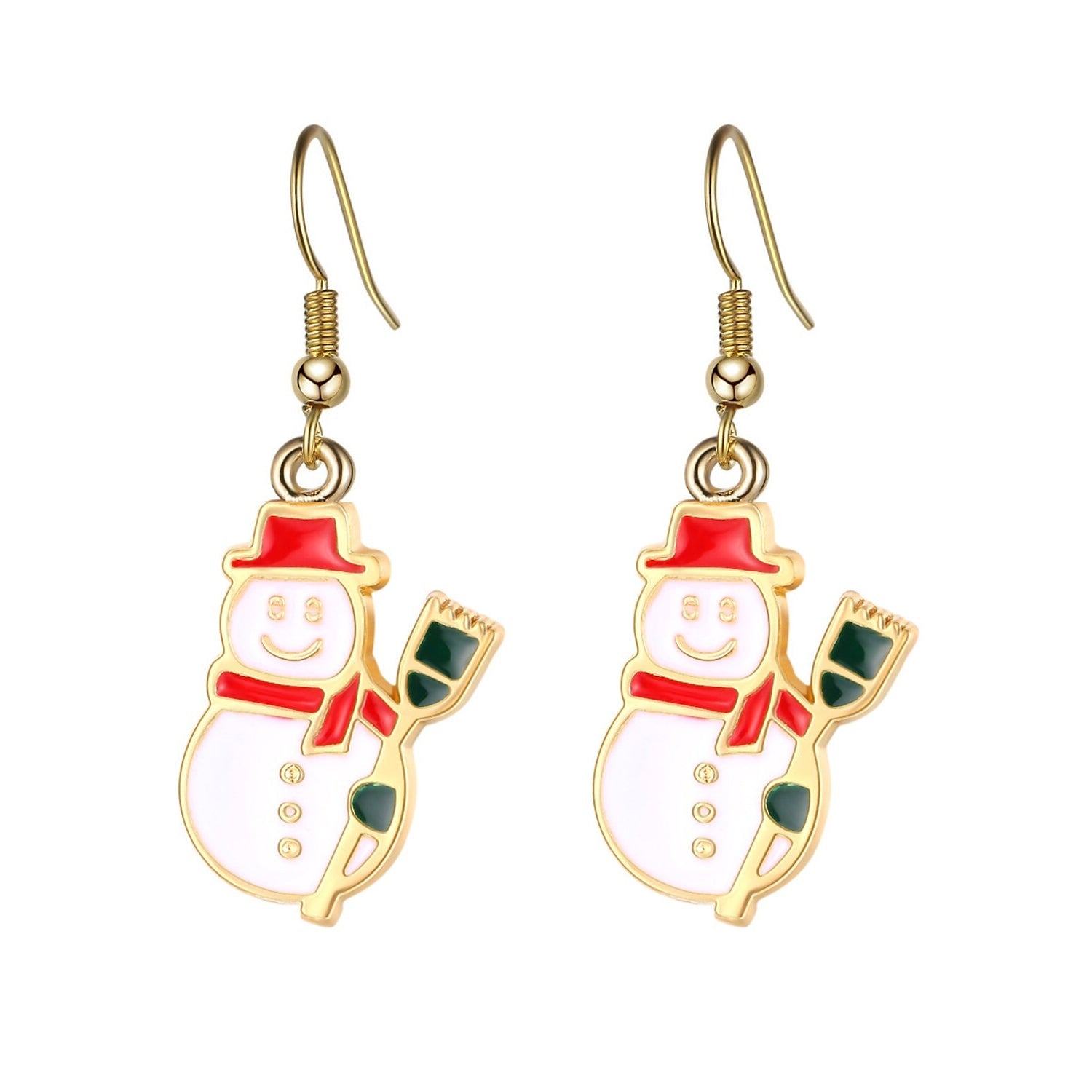 Christmas Ear Decor Hooks Creative Ladies Holiday Earrings Purchase For Sale