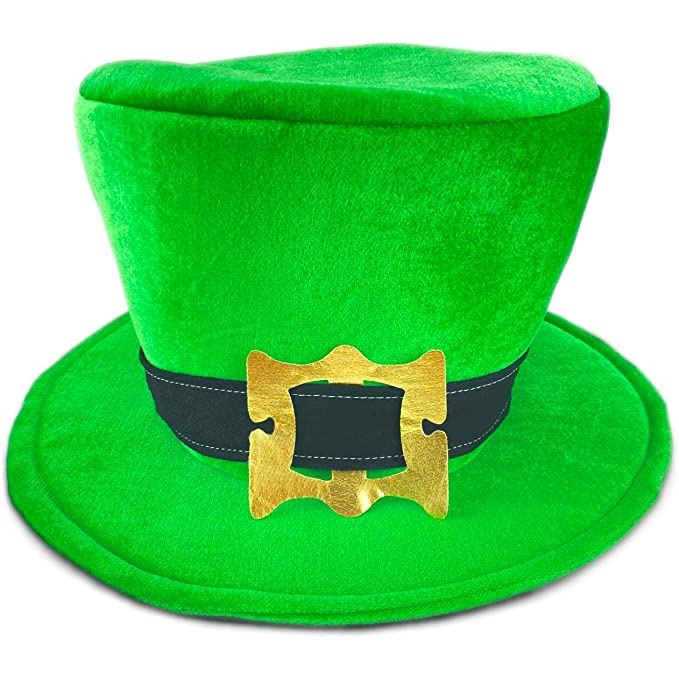 St. Patrick's Day Beard Face Mask and Green Hat Leprechaun Costume for Adults Sast Cheap Pice