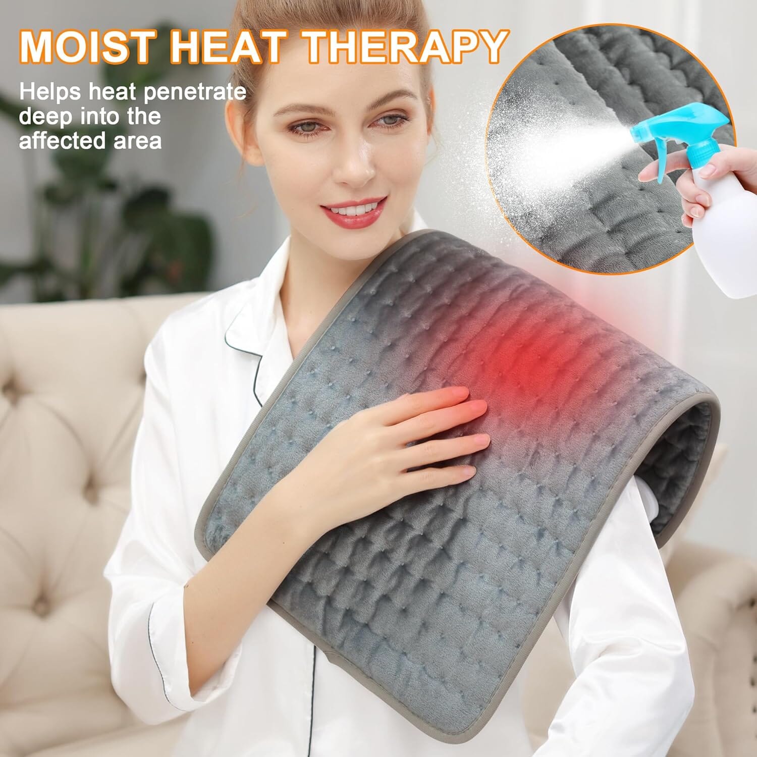 Electric Heating Pads for Body Pain Reflief Official Site