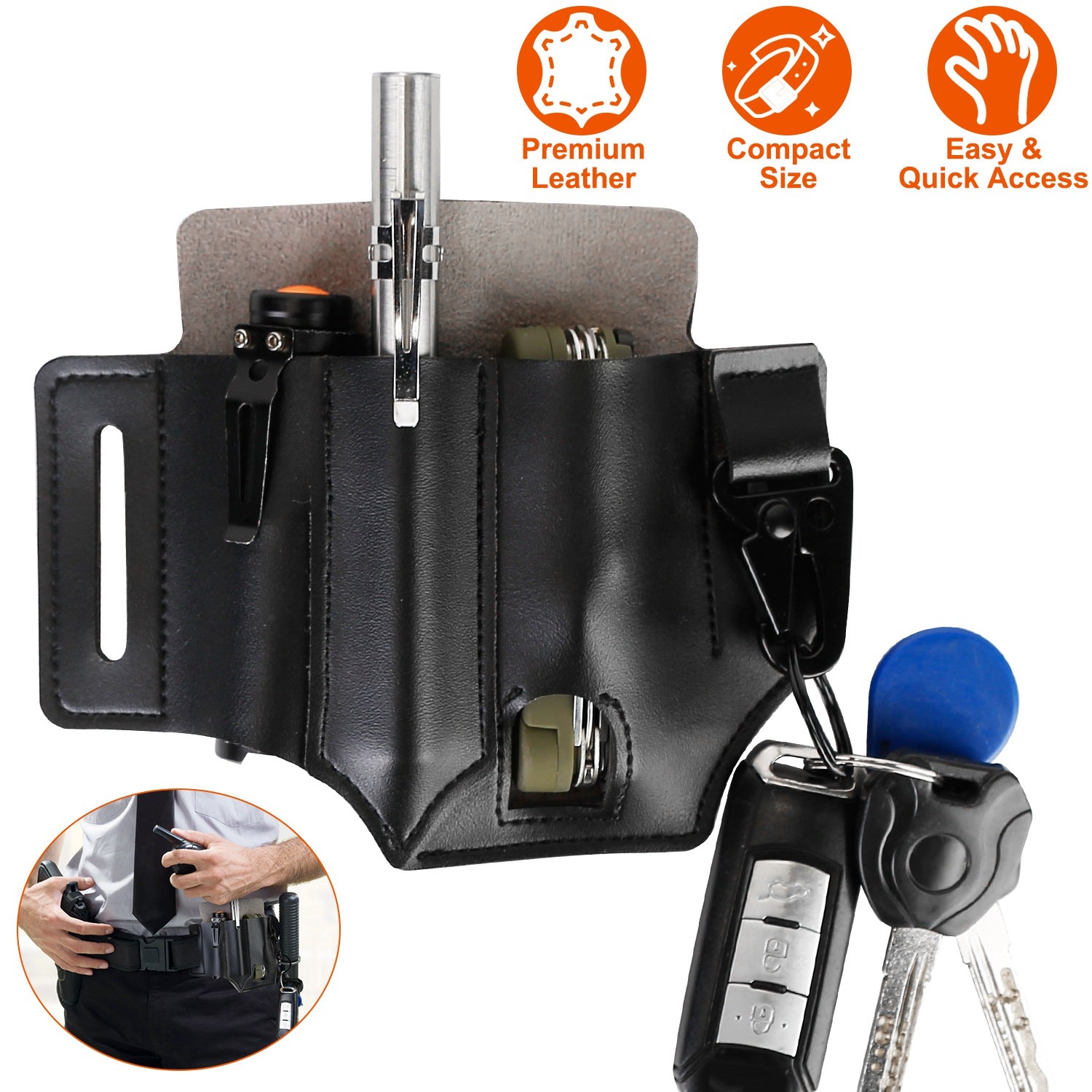 Multi-tool Sheath for Belt Leather EDC Pocket Organizer Wholesale Pice Cheap Online