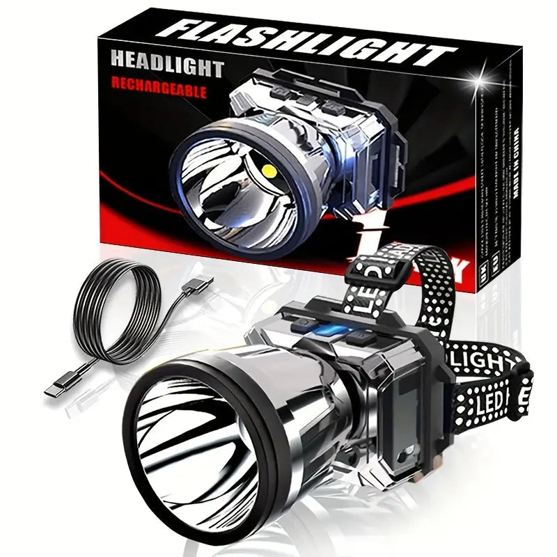 Super Bright USB Charging Headlight Discount Hot Sale