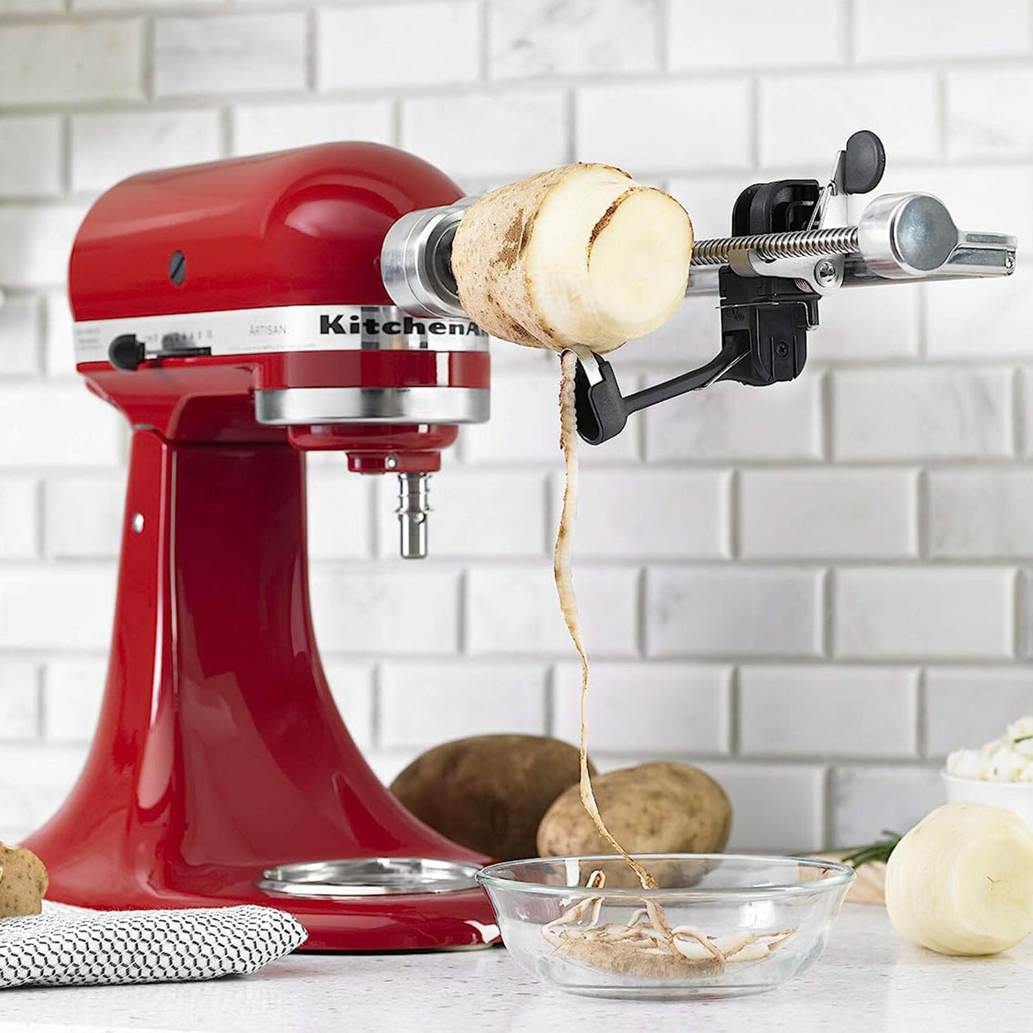 KitchenAid 7 Blade Spiralizer Plus with Peel, Core and Slice On Hot Sale