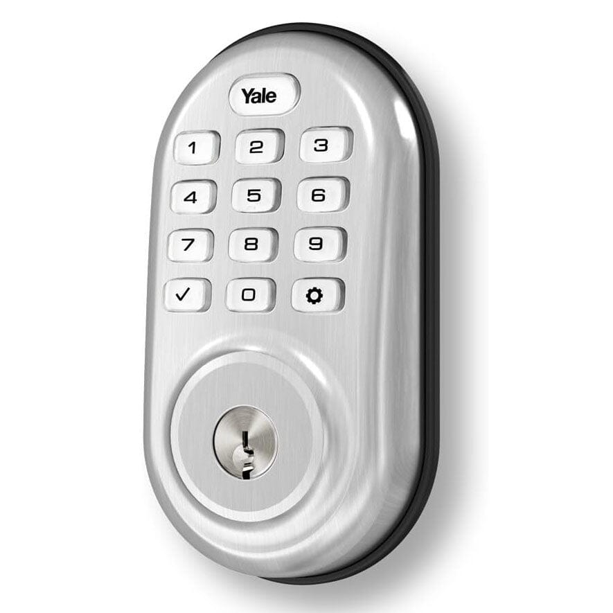 Yale Security Assure Keypad Door Lock Push Button YRD210-ZW-605 Free Shipping 100% Guaranteed