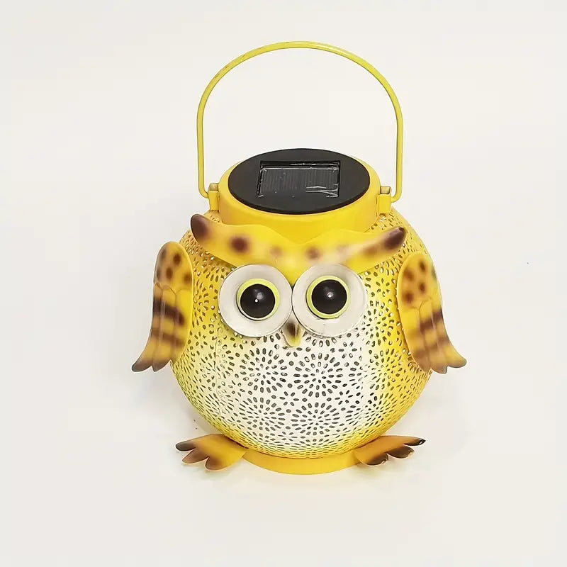 Solar Garden Hanging Light Owl Pattern Supply Online