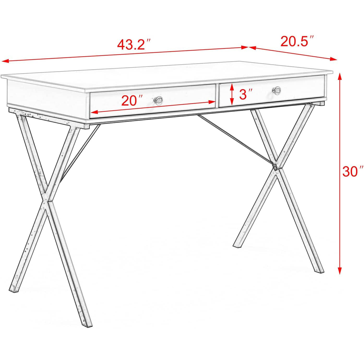 Home Office Computer Laptop Writing Desk Clearance Big Discount