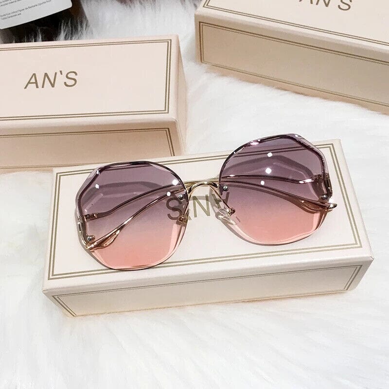 3-Pack: Fashion Tea Gradient Sunglasses Wholesale Pice Cheap Pice