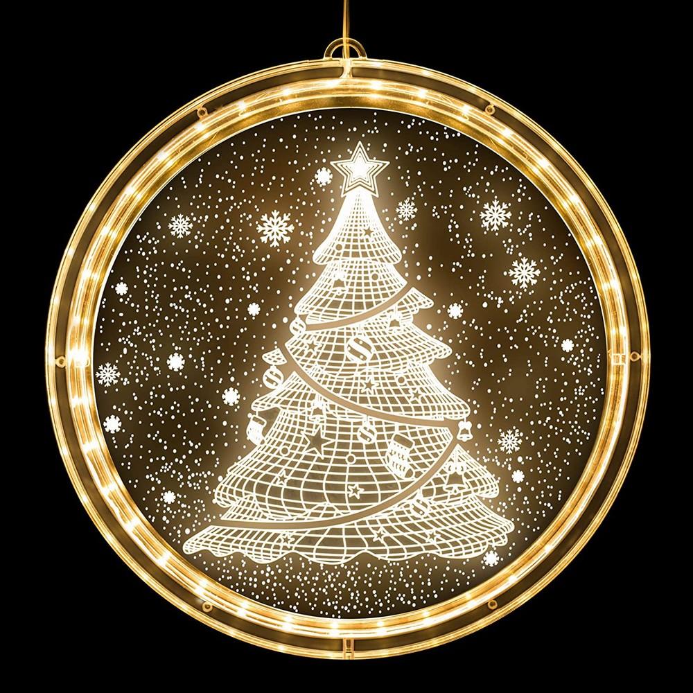 3-Pack: 3D Large Christmas LED Hanging Lights Low Pice Fee Shipping Sale Online