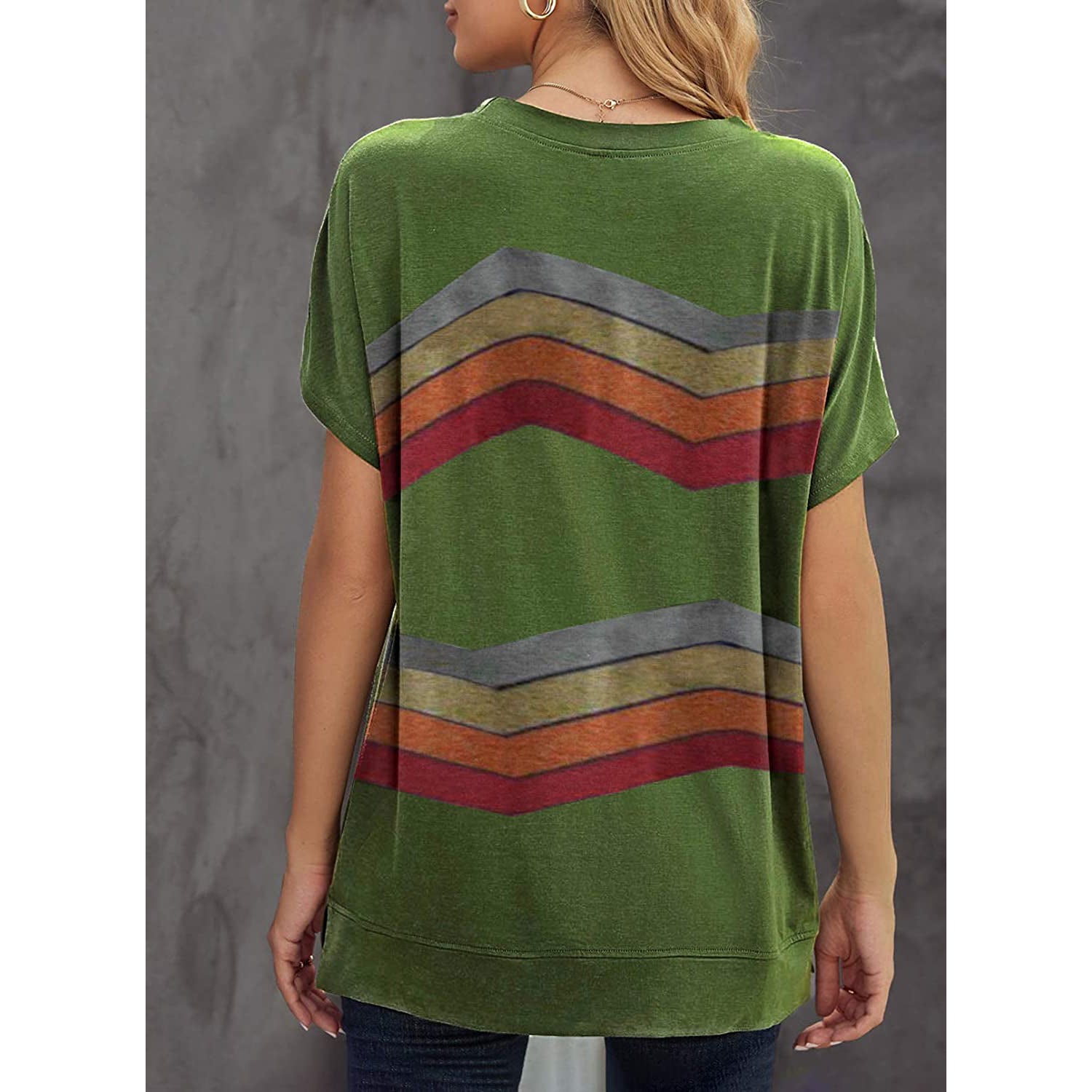 Womens Graphic Crewneck Tee Loose Casual T-Shirt Enjoy Online