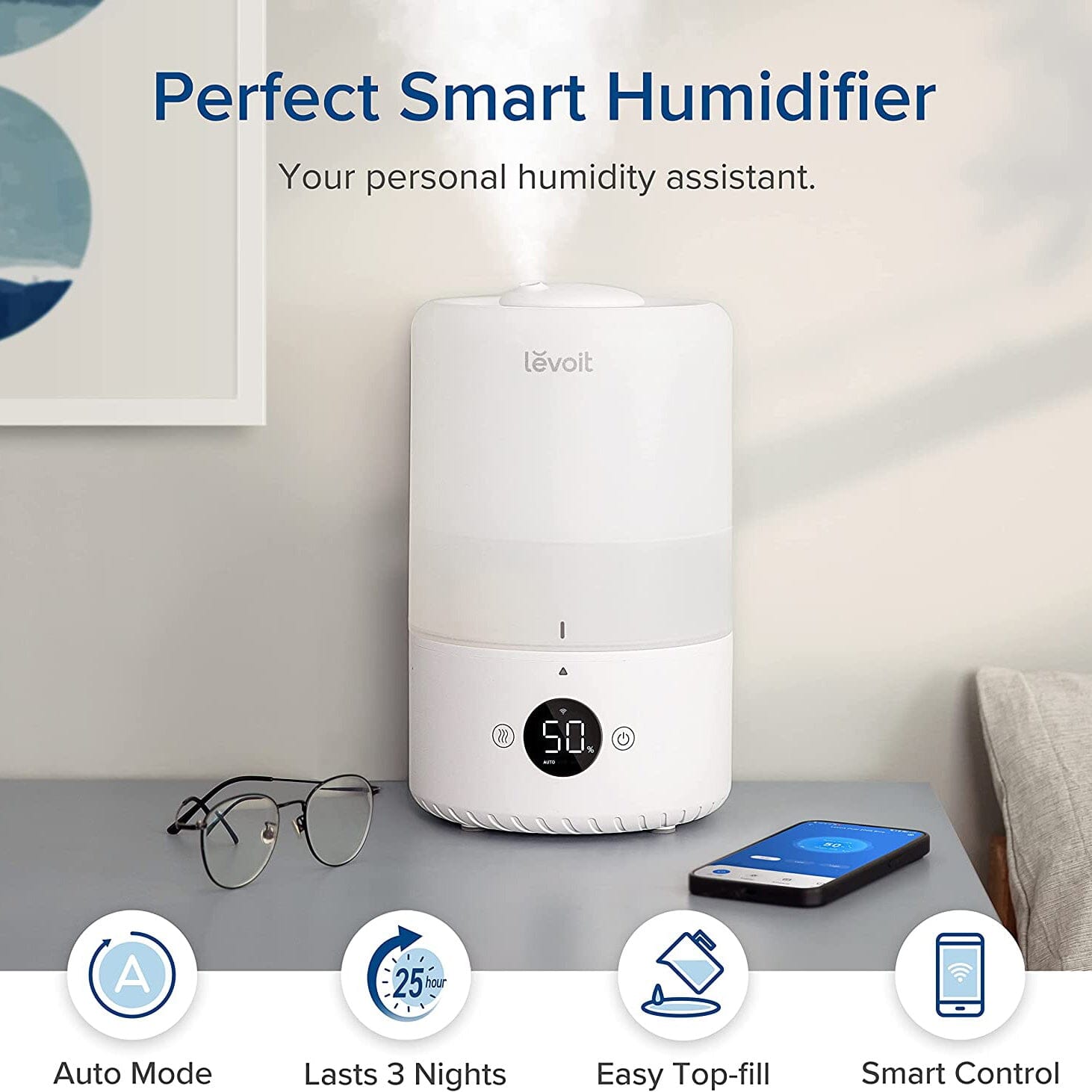 LEVOIT Dual200S Smart Cool Mist Humidifier Cheap Free Shipping