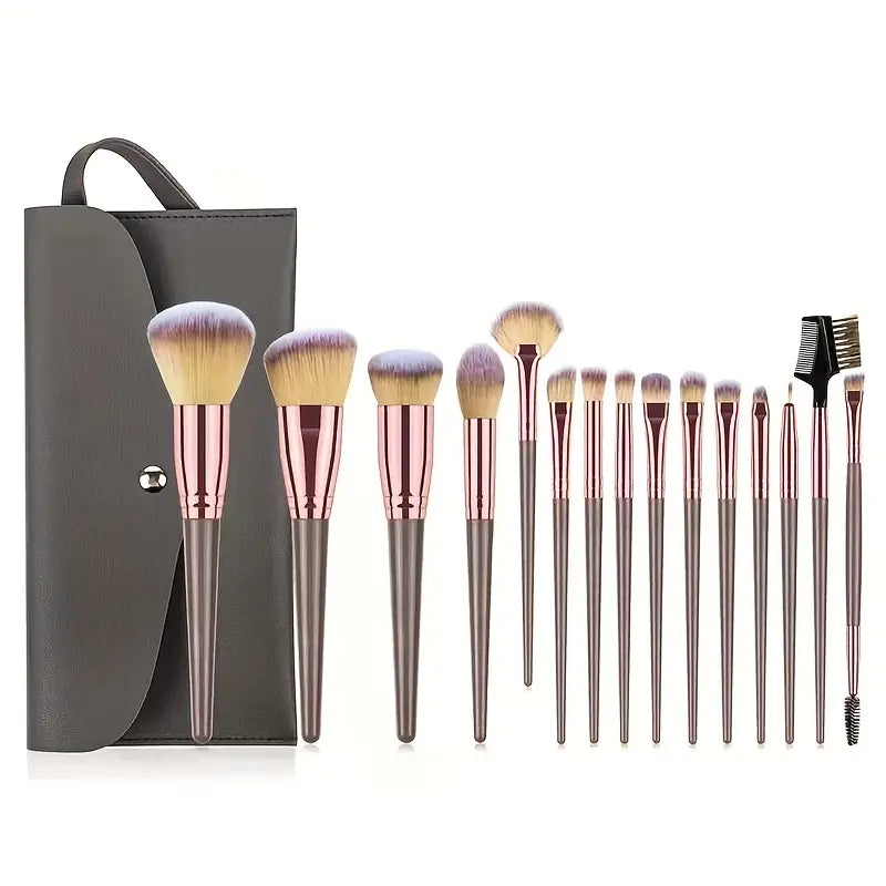 15-Pieces Set: Professional Makeup Brush Free Shipping Good Selling