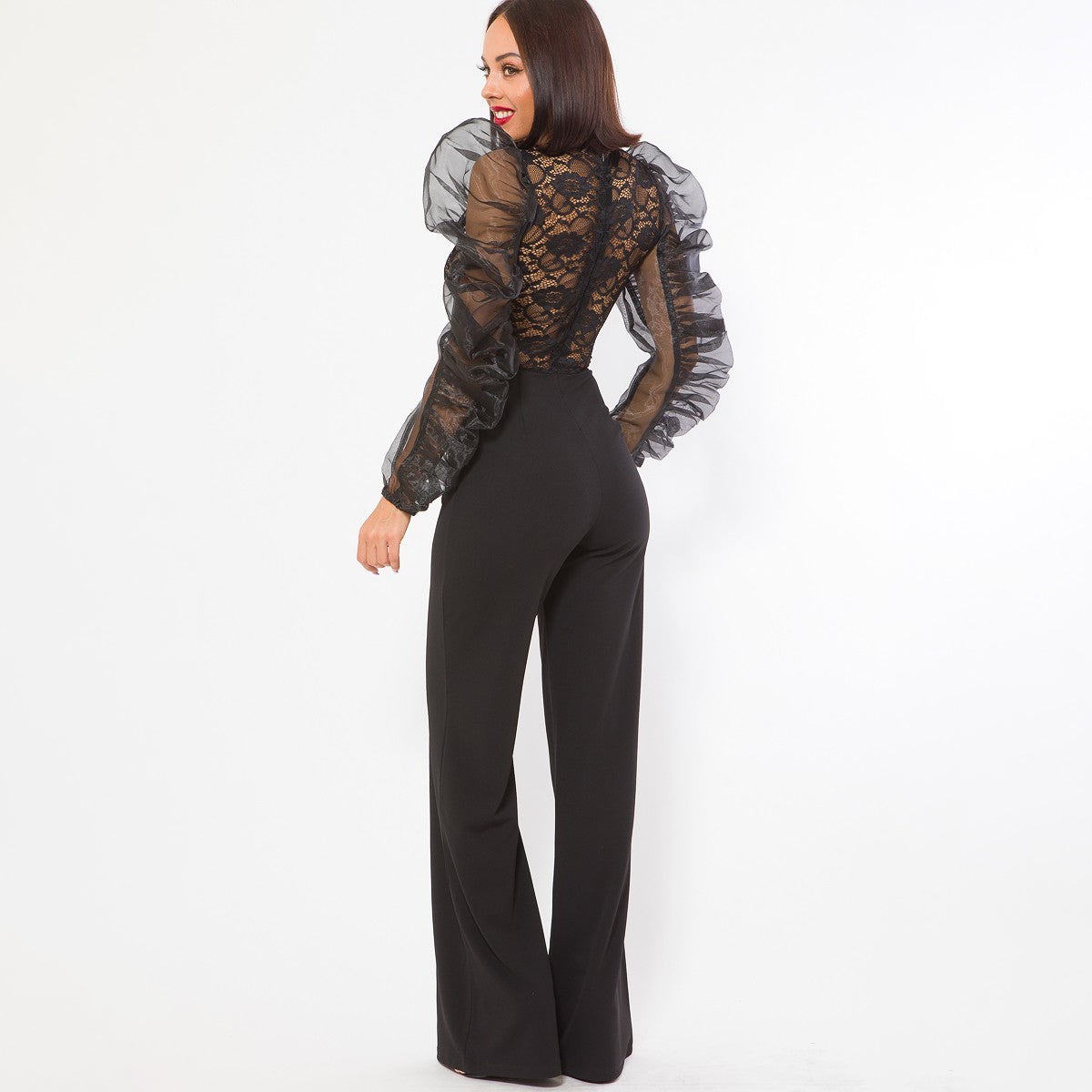 Lace Combined Fashion Jumpsuit Buy Cheap Cheapest Pice