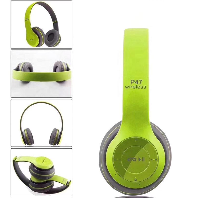 Wireless Headphones Over Ear P47 Super Bass 5.1 Discount Best Sale