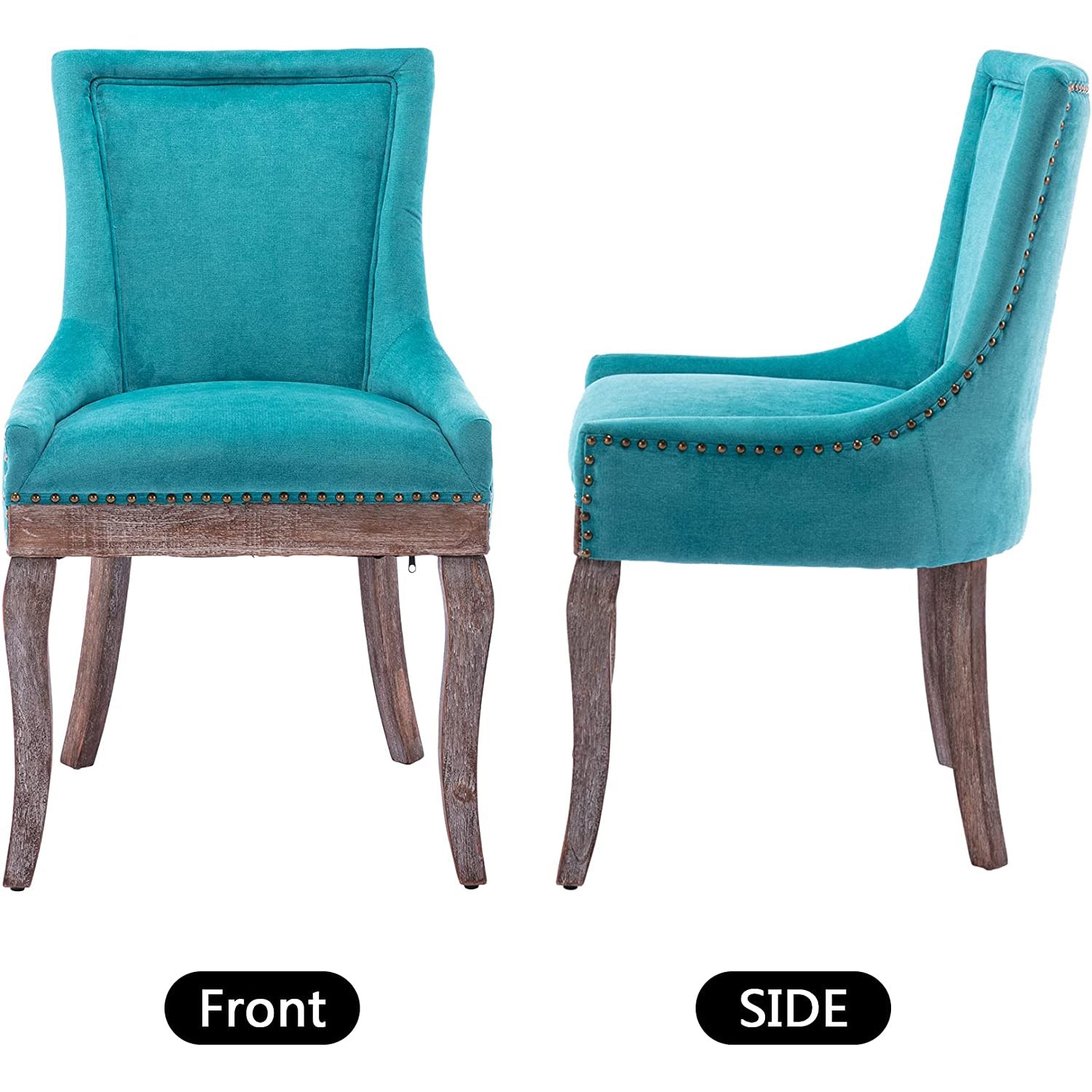 2-Pack: Fabric Upholstered Side Chairs Set Sale Finishline