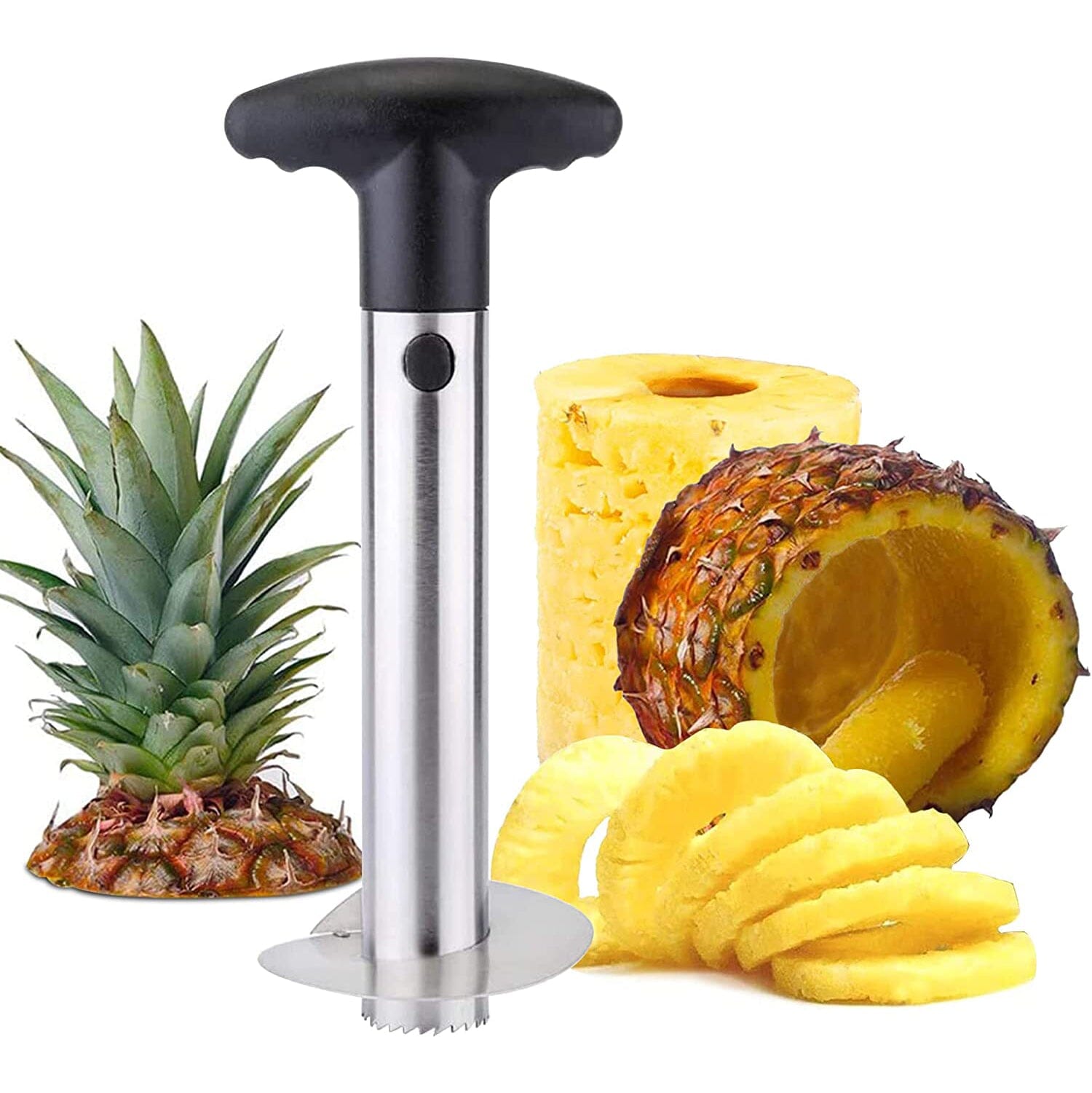 Stainless Steel Fruit Pineapple Peeler Cutter Brand New Unisex Sale Online