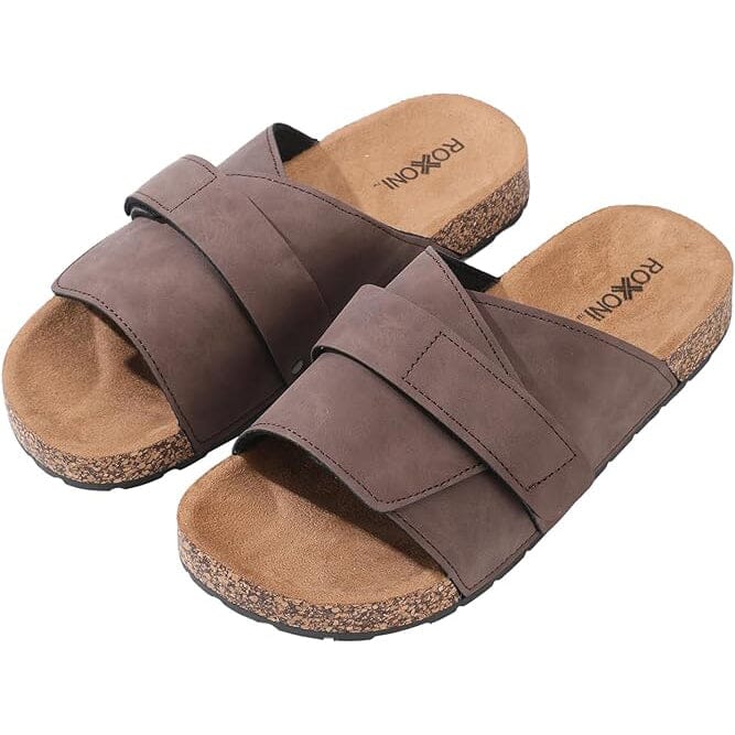 Roxoni Stylish Flat Sandals for Men - Adjustable Strap Clearance Store Sale Online