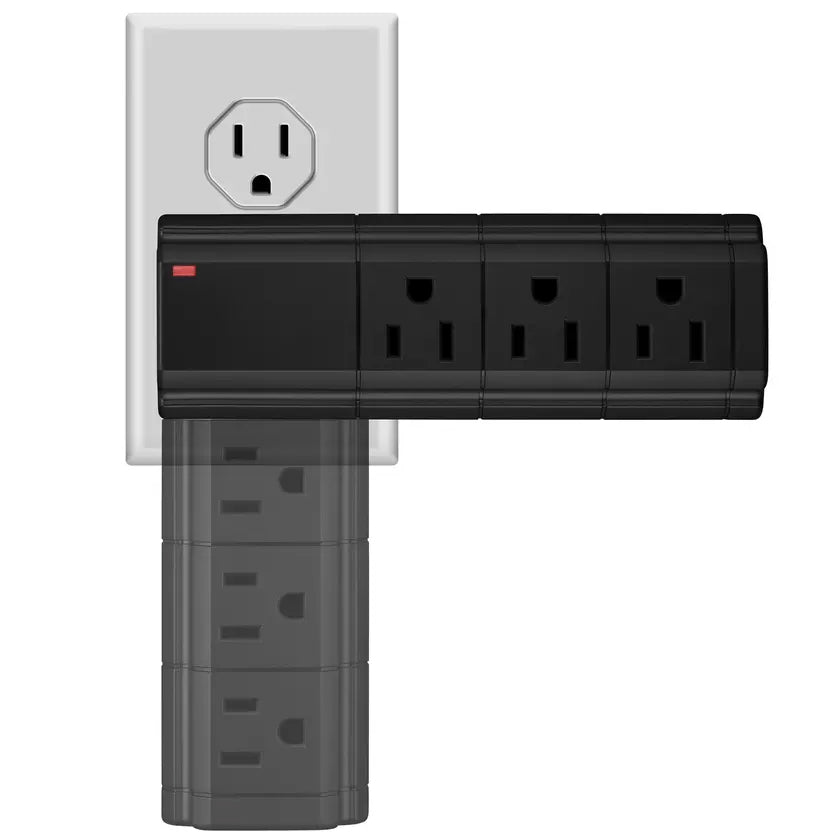 LAX Multi-Charging Tower Surge Protector 9 Outlet and 2 USB Ports Buy Authentic Online