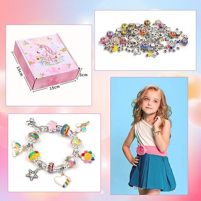 165-Piece: Gorgeous Color Beads DIY Handmade Children's Bracelet Set Sale Cheap Online