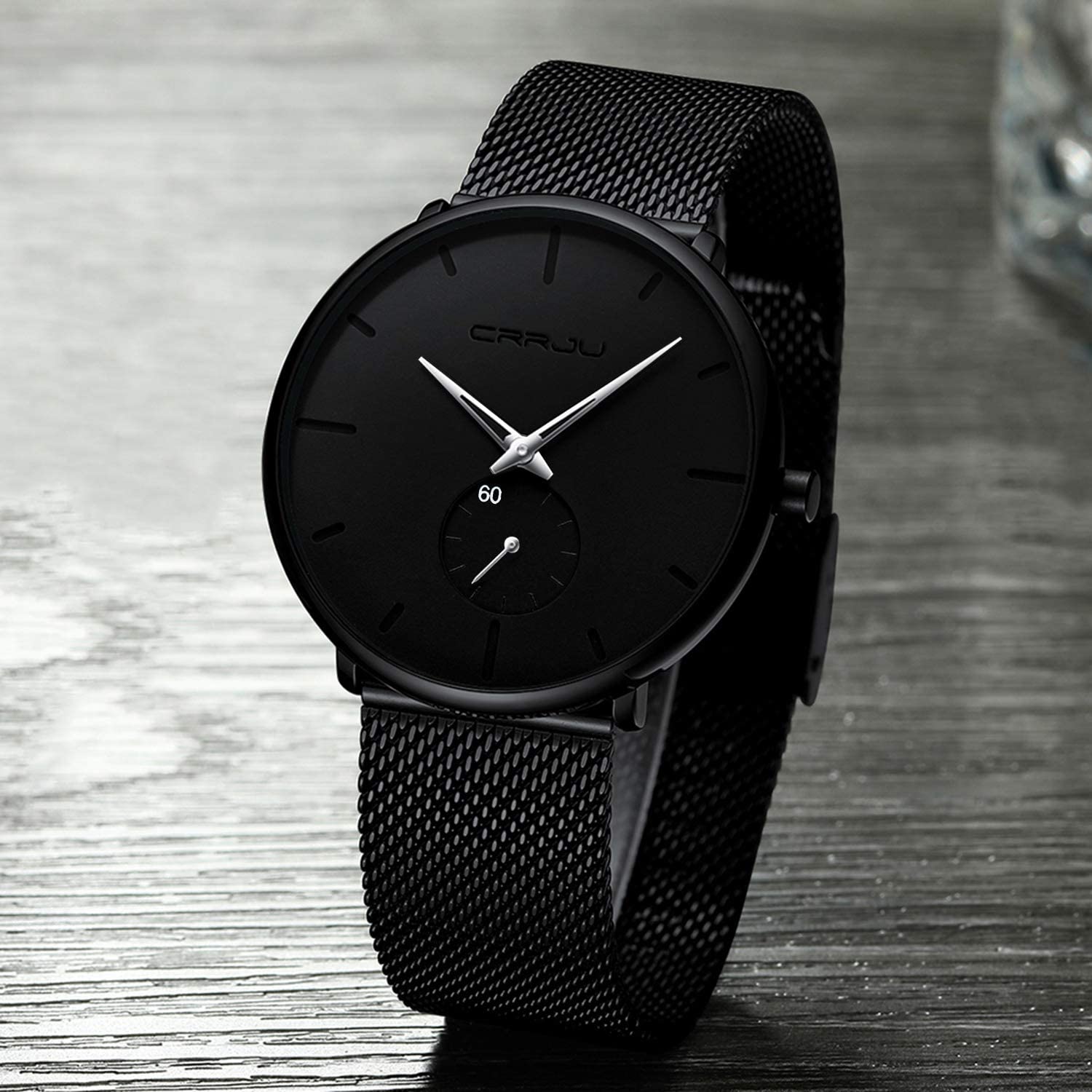 Men's Ultra-Thin Minimalist Waterproof Fashion Wrist Watch Cheap Sale Manchester