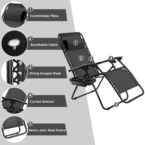 Outdoor Folding Zero Gravity Reclining Lounge Chair Cheap Purchase