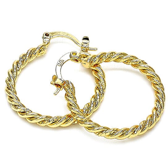 Gold Filled Twist Hoop Earring Outlet The Cheapest