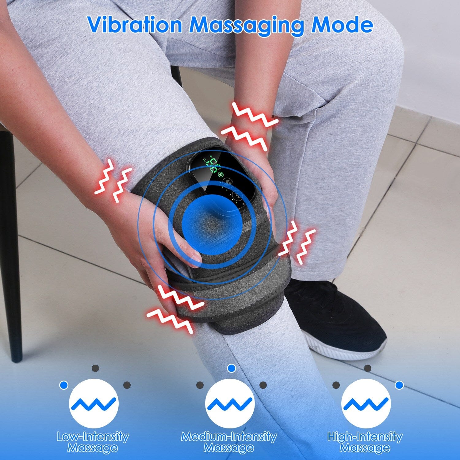 3-in-1 Heated Pads Massager with 3 Level Vibration Shop Offer Cheap Online