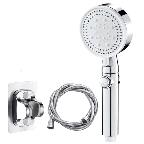 High-Pressure Shower Head 5-Modes Adjustable Faucet Aerator Water Saving Outlet Locations For Sale