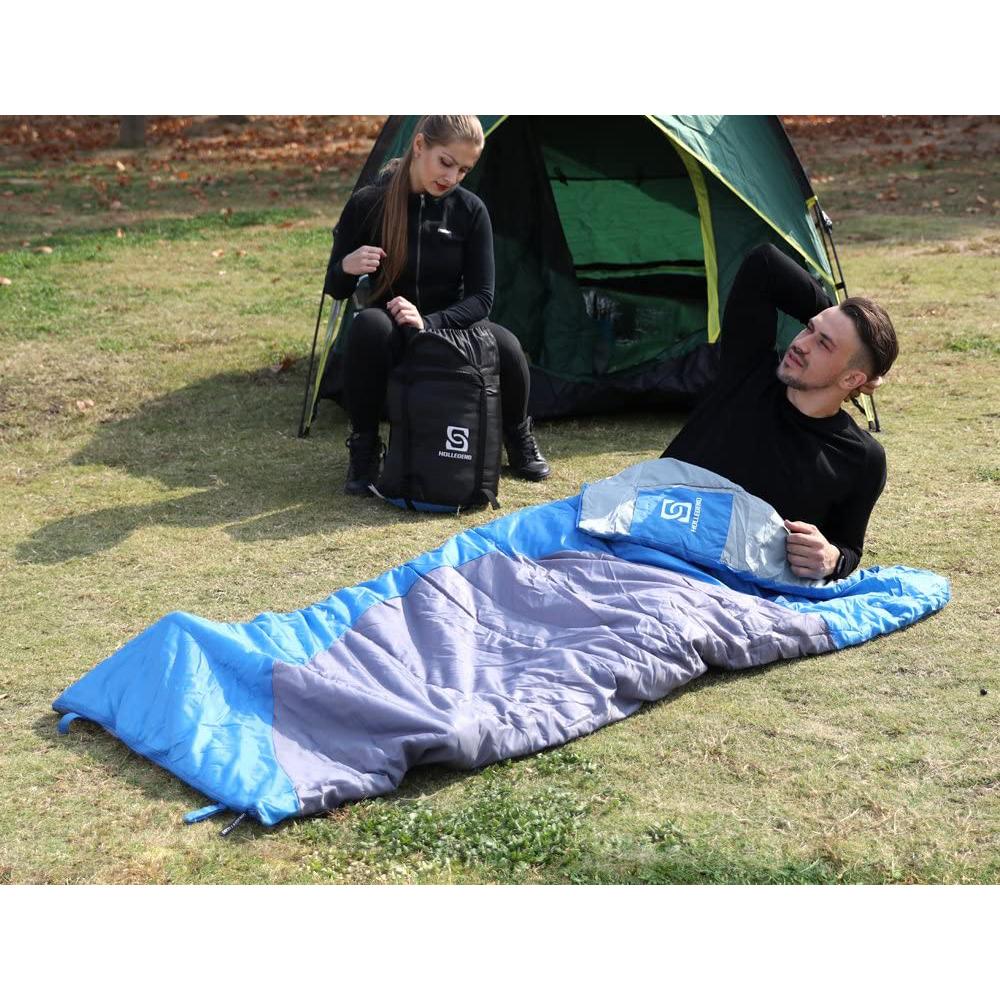 HOLLEGEND Sleeping Bag - Envelope Lightweight Portable Clearance Manchester