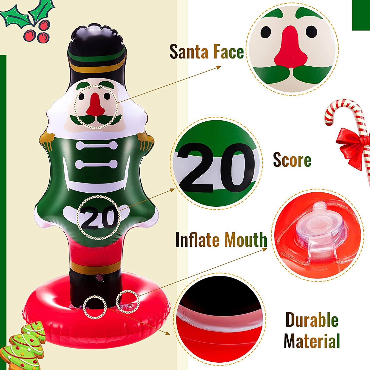 5-Pack: Christmas Nutcrackers Ring Toss Christmas Party Games Toys Discount Ebay