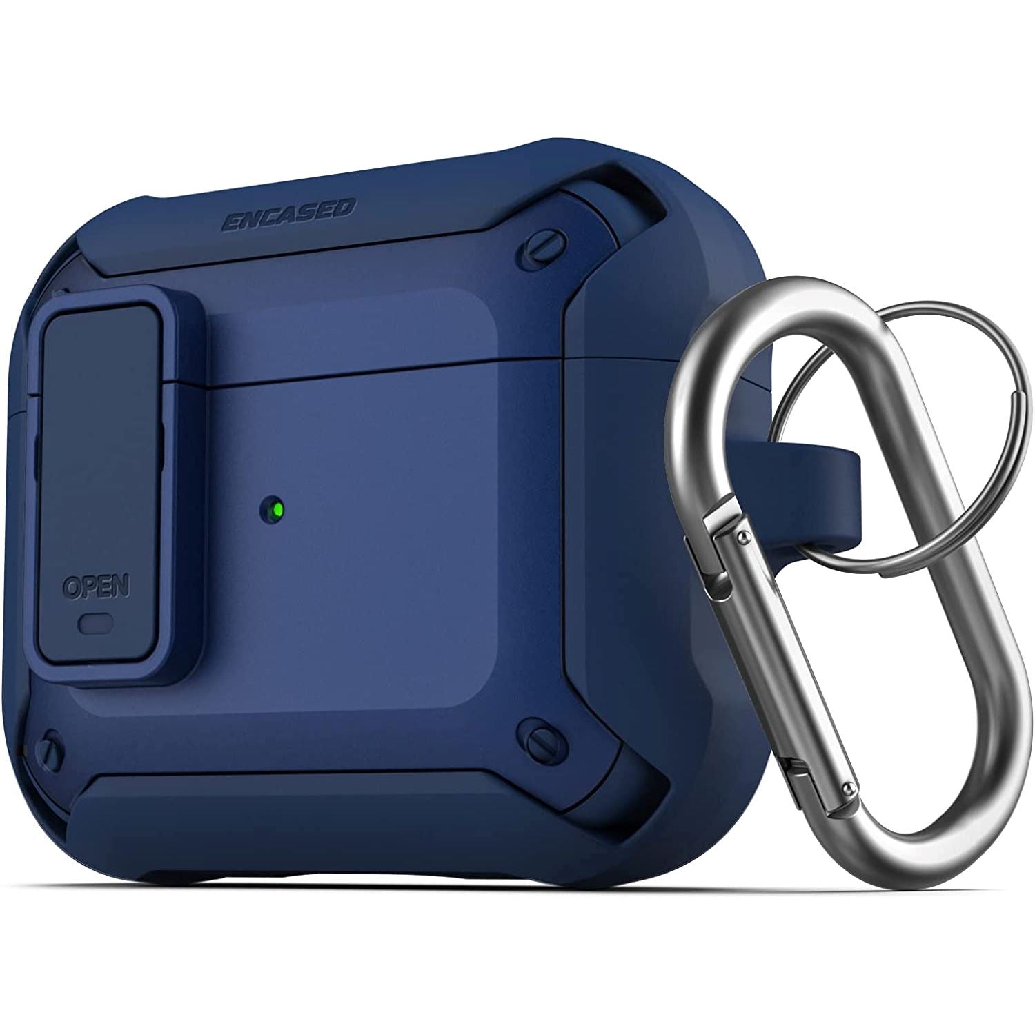 X-Armor for Airpods 3rd Generation Case with Locking Lid | Protective Carrying Pod with Carabiner Keychain (Airpods Gen 3) Sale 100% Guaranteed