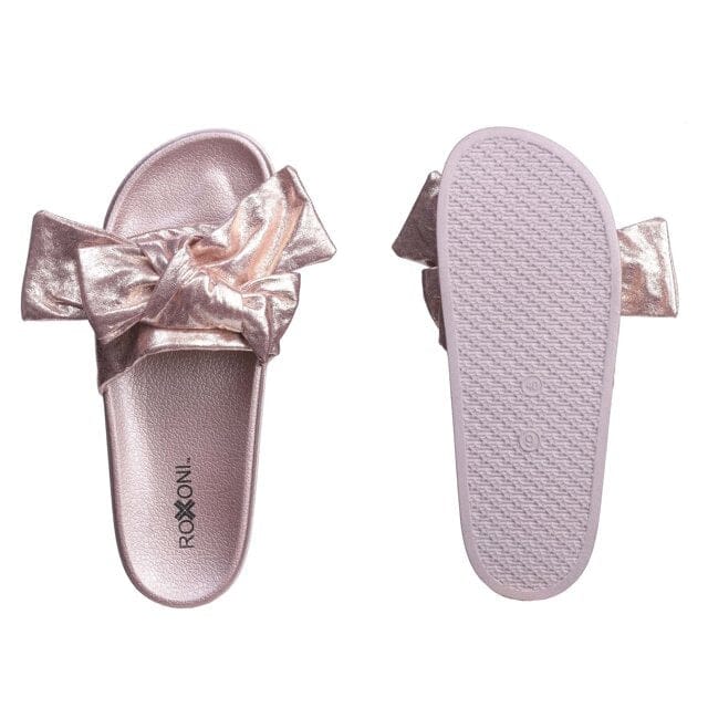 Roxoni Women's Bow Tie Slide Sandal Comfortable Online