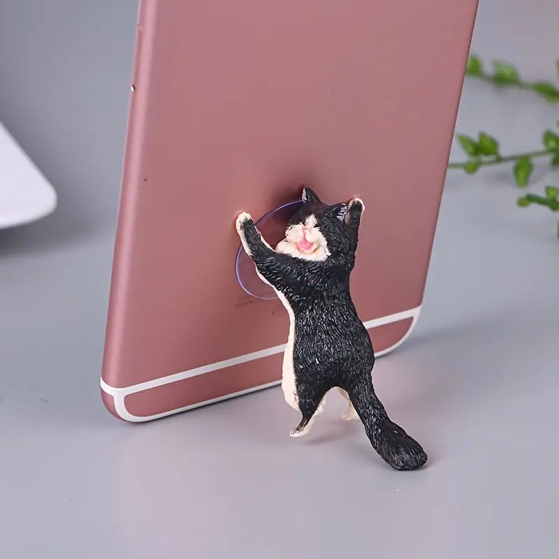 6-Pack: Portable Universal Cute Cat Cell Phone Holder Fashionable Sale Online