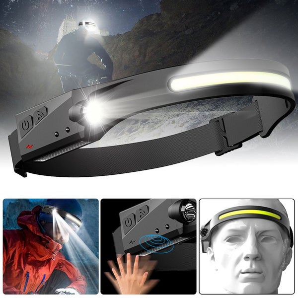 Super Bright LED Headlamp Flashlight Rechargeable Sale Clearance