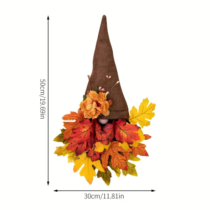 Maple Gnome Front Door Hanging Decorations 2025 Unisex