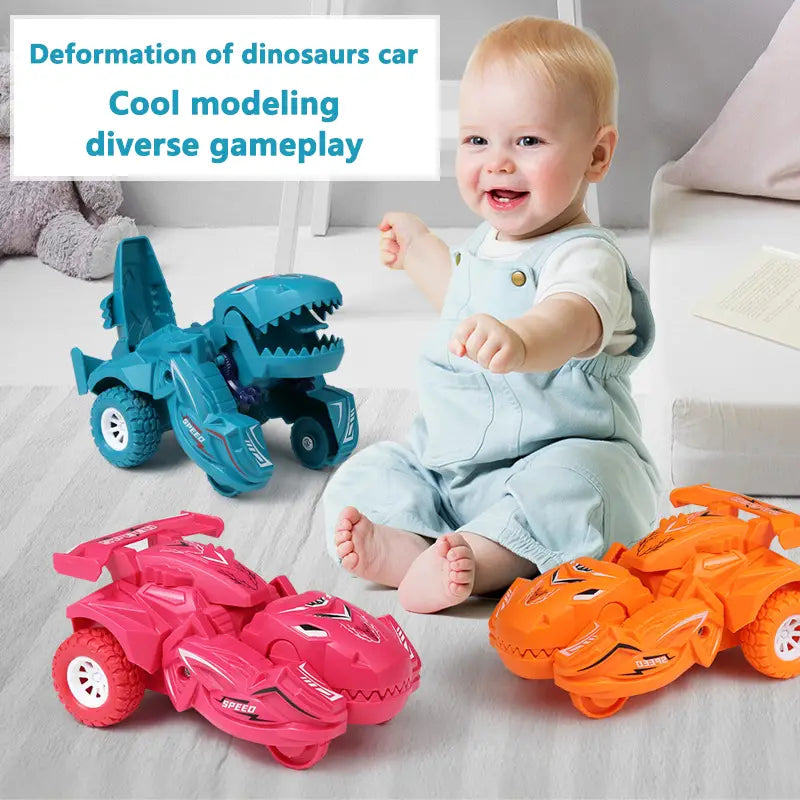 Amazing Transforming Dinosaur Car Deformation Toy Clearance Wide Range Of