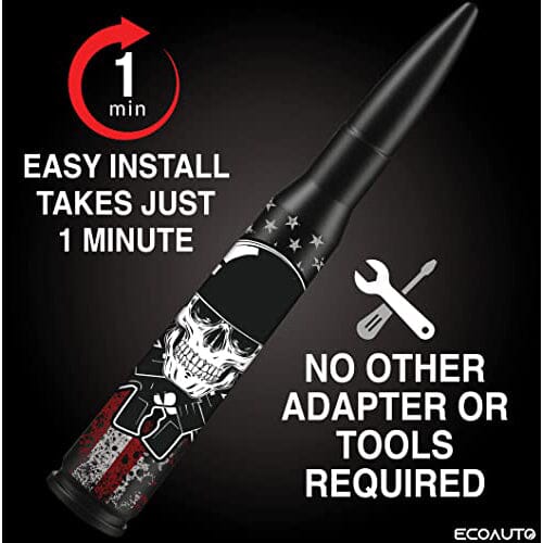 EcoAuto Badass Bullet Antenna Replacement Fits All Chevy & GMC Truck Big Discount Online