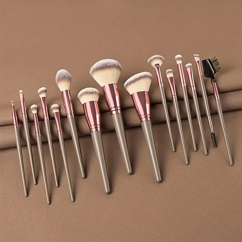 15-Pieces Set: Professional Makeup Brush Free Shipping Good Selling