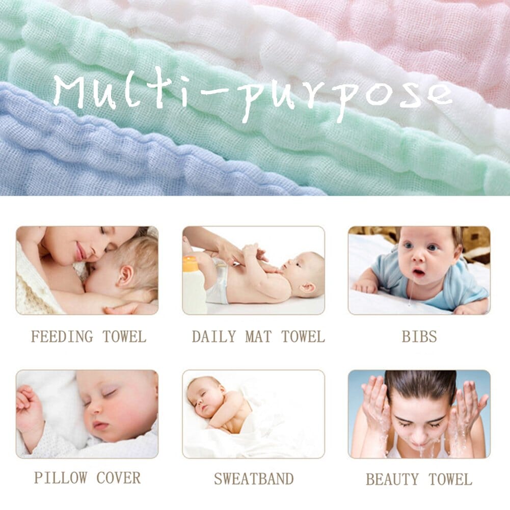 5-Pack: Baby Washcloths Cheapest Pice Online