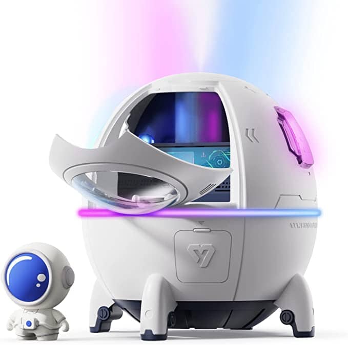 Xoali Small Cool Mist Humidifiers 220ML with Auto Shut Off and Night Light Sale Best Seller