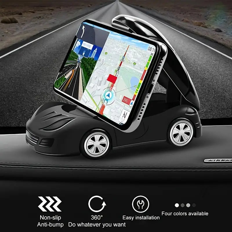 Car Phone Holder 360 Degree Rotating Hand-free Stand Outlet Reliable