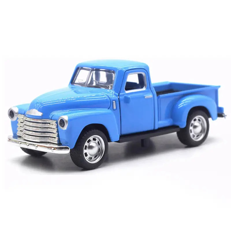 Vintage Mini Diecast  Truck Christmas Metal Farmhouse Decorative Tabletop Storage High Quality