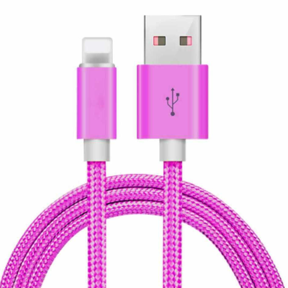 6-Pack: 10-Foot Braided Heavy-Duty Lightning Cables for Apple Devices Free Shipping Manchester