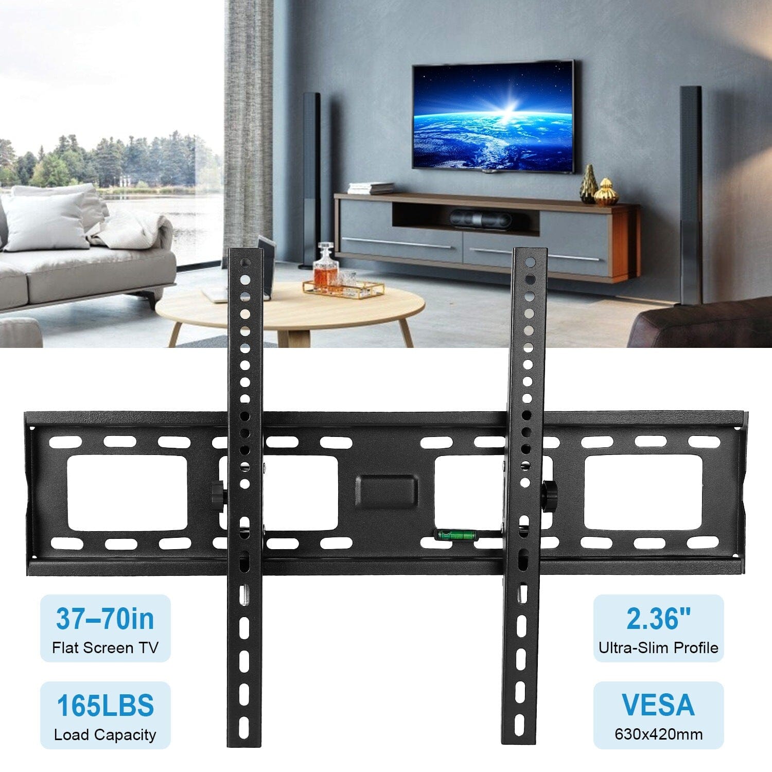 Tilt TV Wall Mount Bracket for 37-70 LED/LCD/PLASMA Flat TV From China