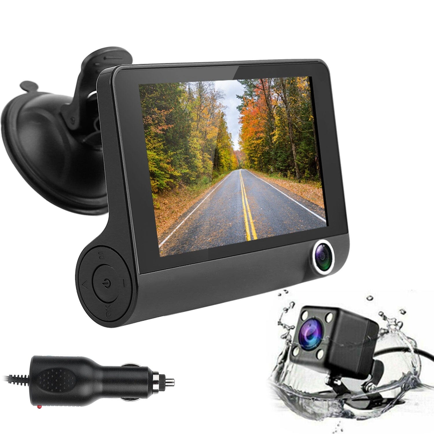 FHD 1080P Touchscreen Car DVR Dash Camera Quality Free Shipping For Sale